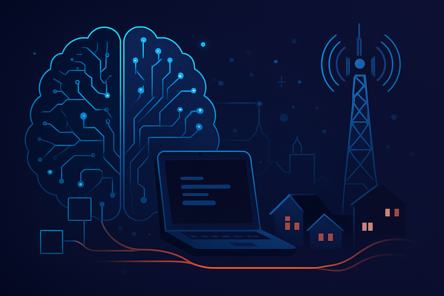 AI-powered telecom image